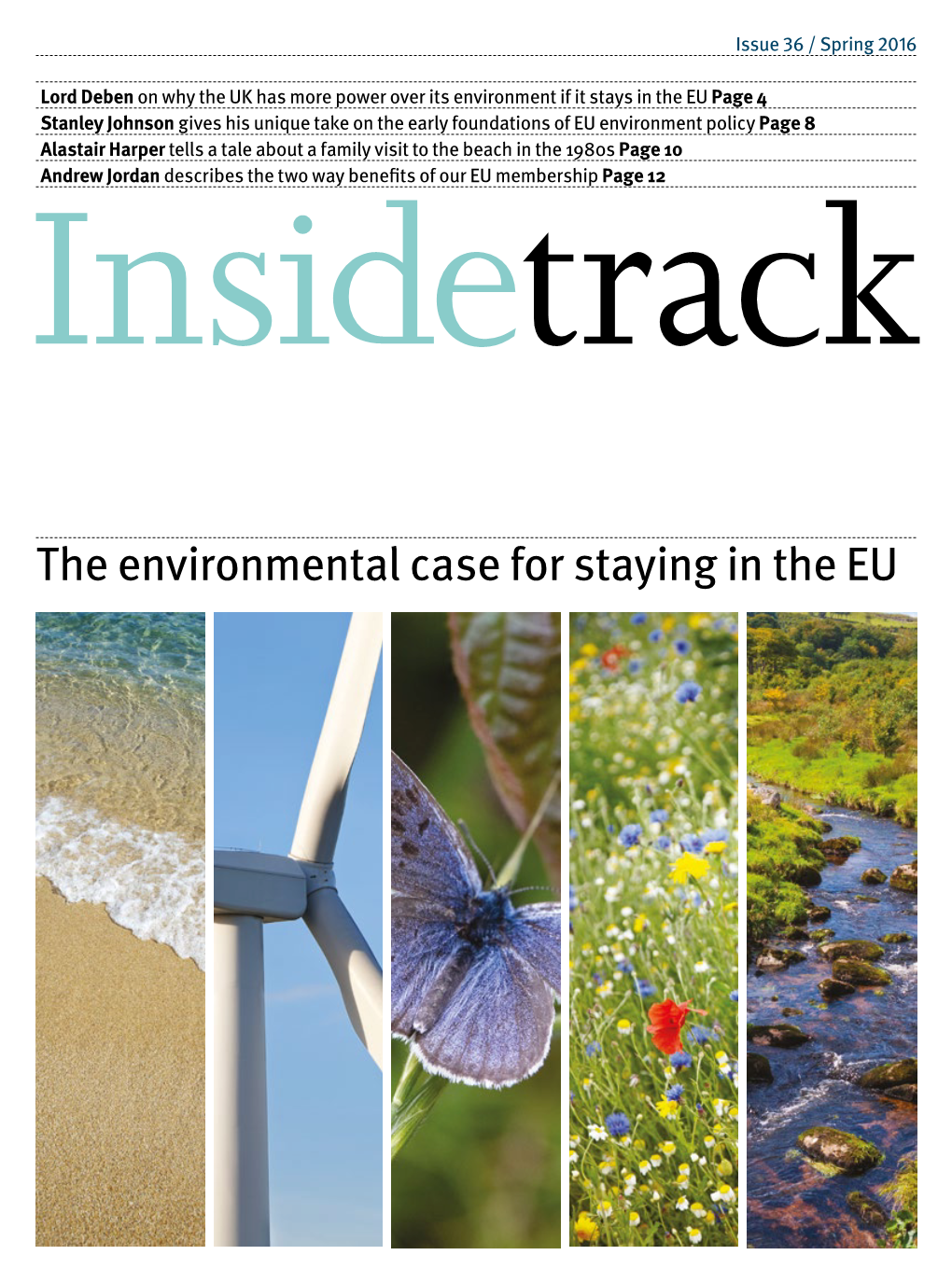 The Environmental Case for Staying in the EU 2 Inside Track