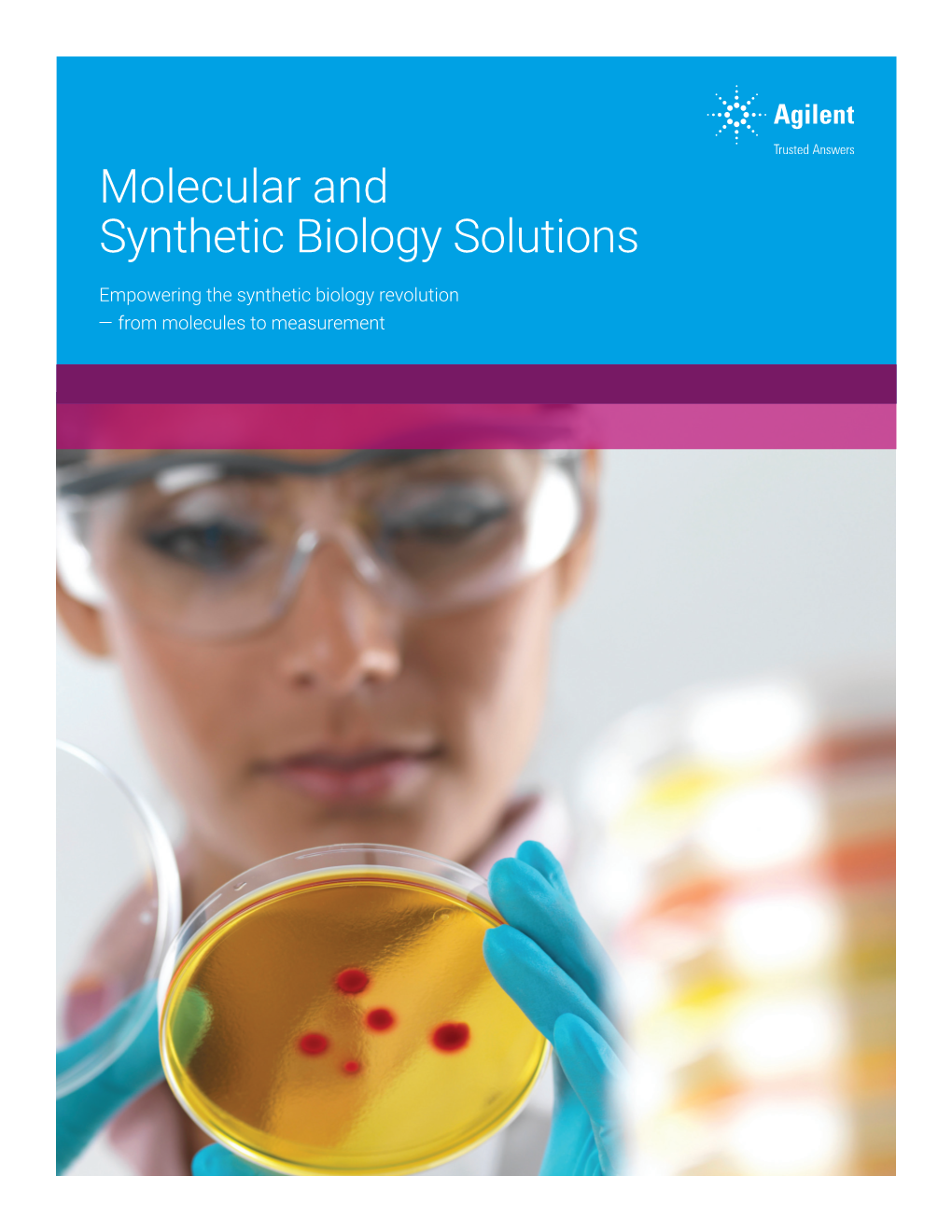 Molecular & Synthetic Biology Solutions Brochure 5991