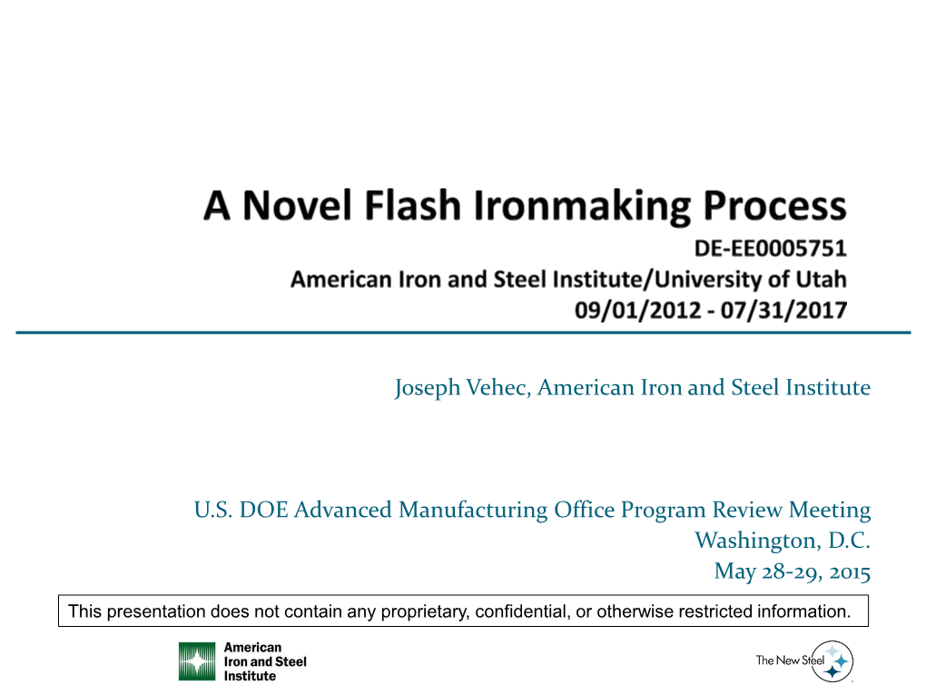 A Novel Flash Ironmaking Process