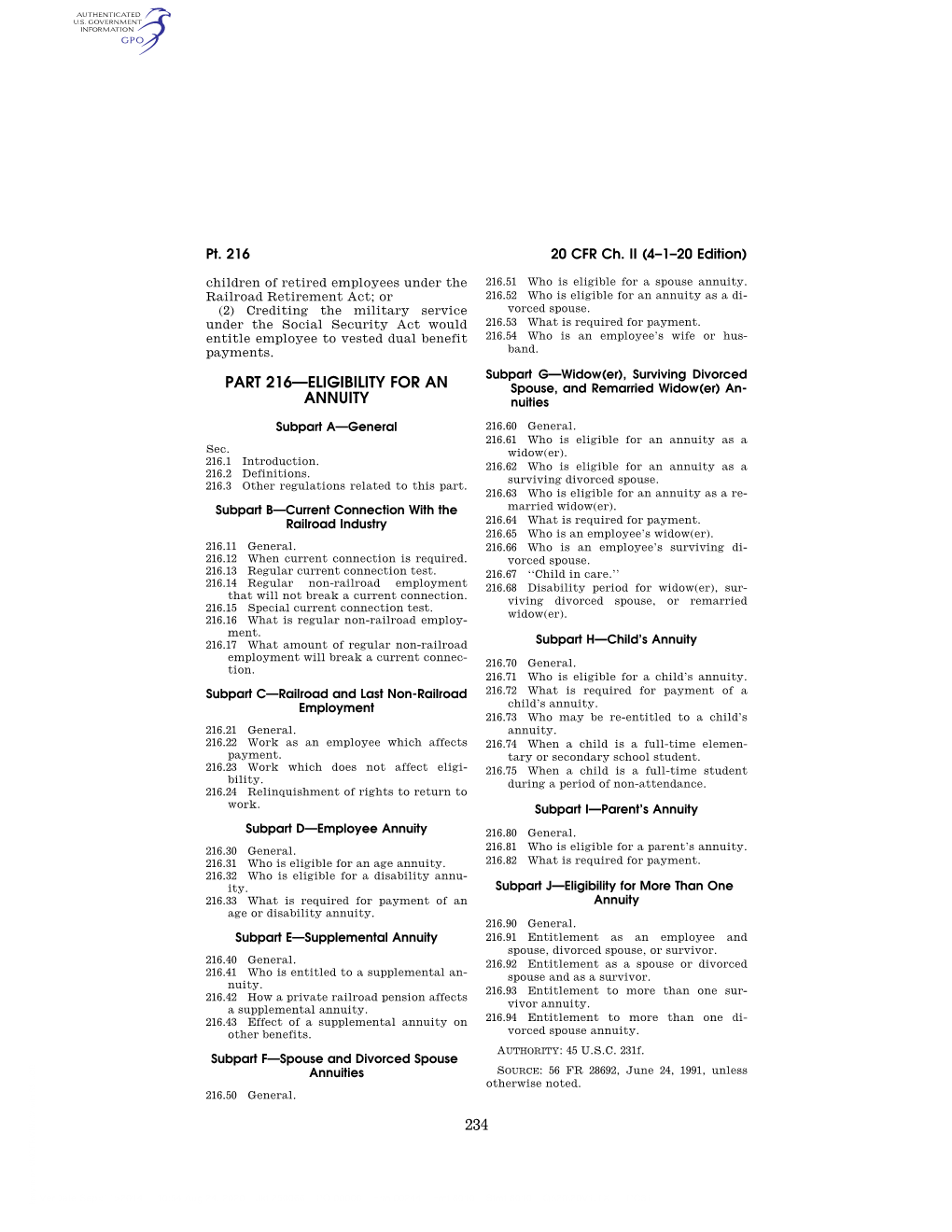 243 Subpart E—Supplemental Annuity