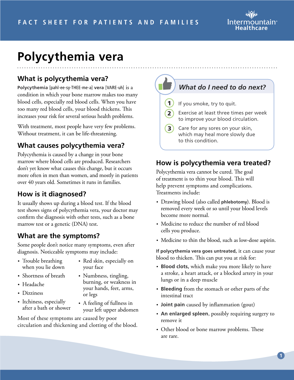 Polycythemia Vera