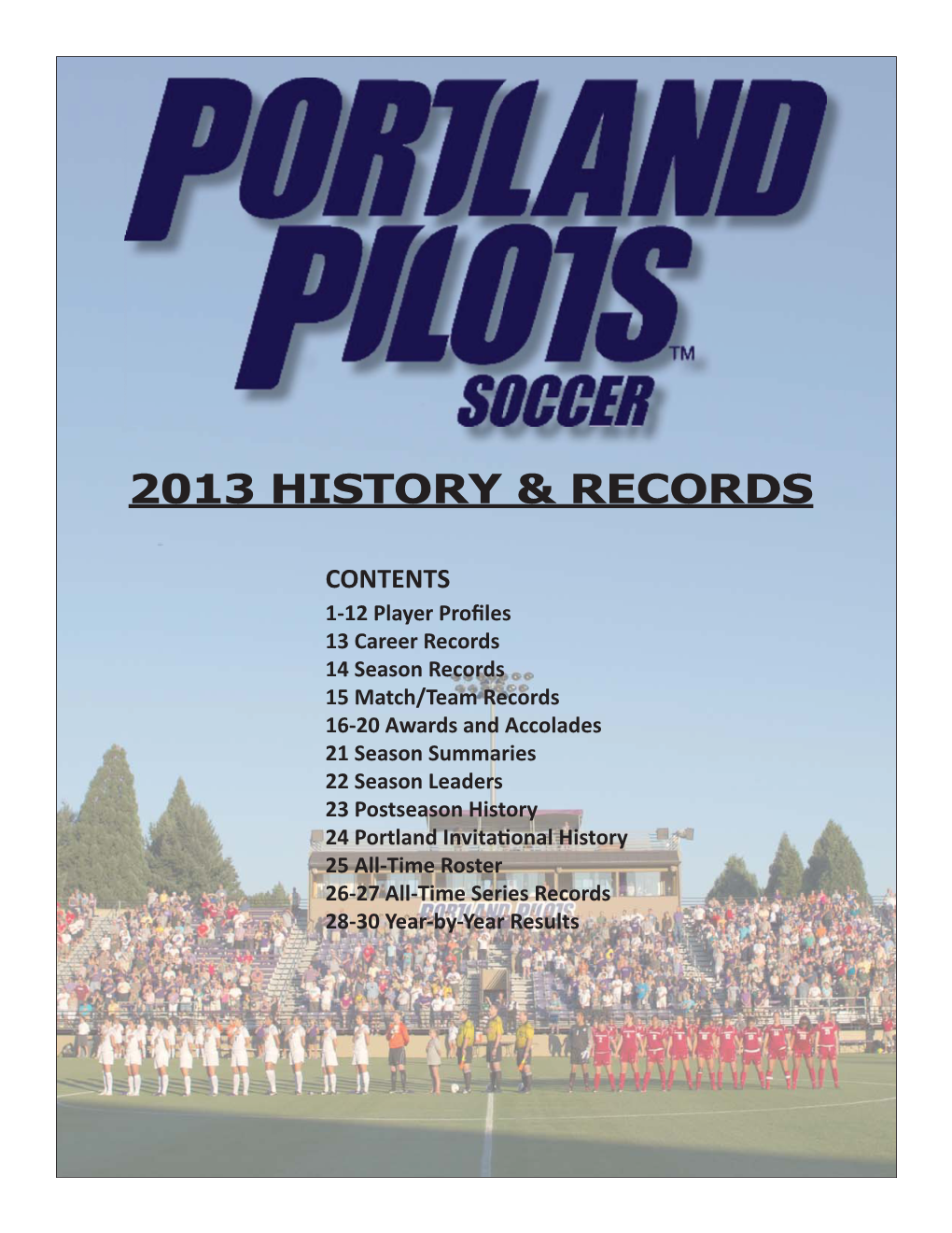 2013 History & Records