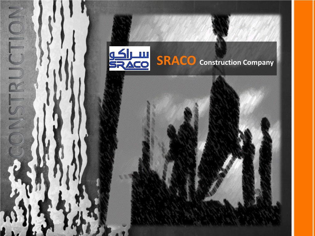 SRACO Construction Company INDEX