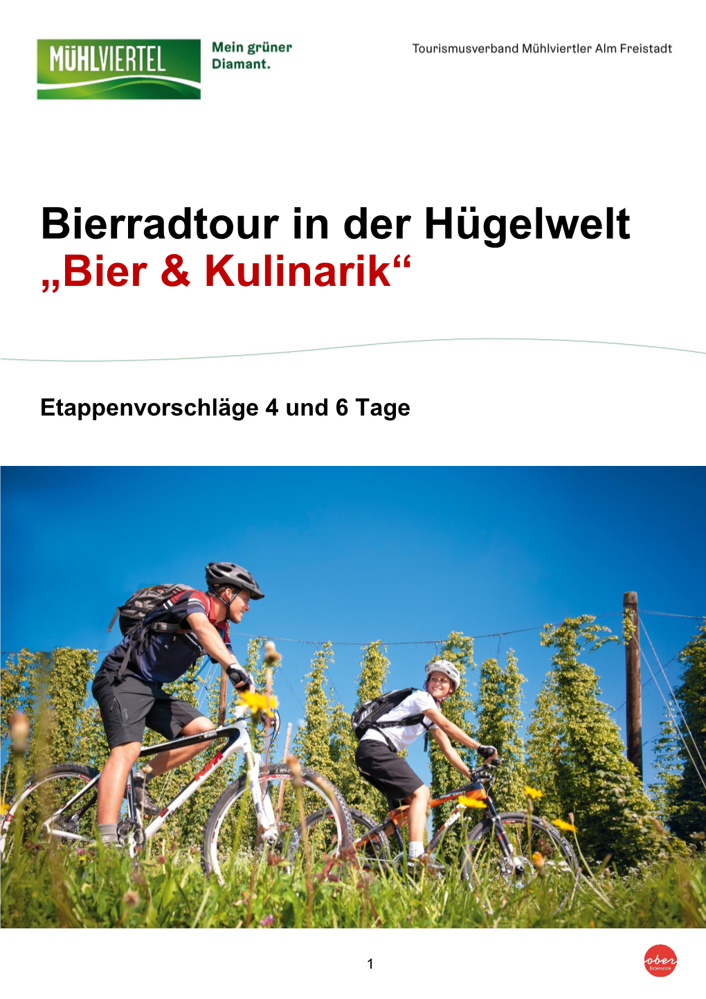 Bierradtour in Der Hügelwelt „Bier & Kulinarik“