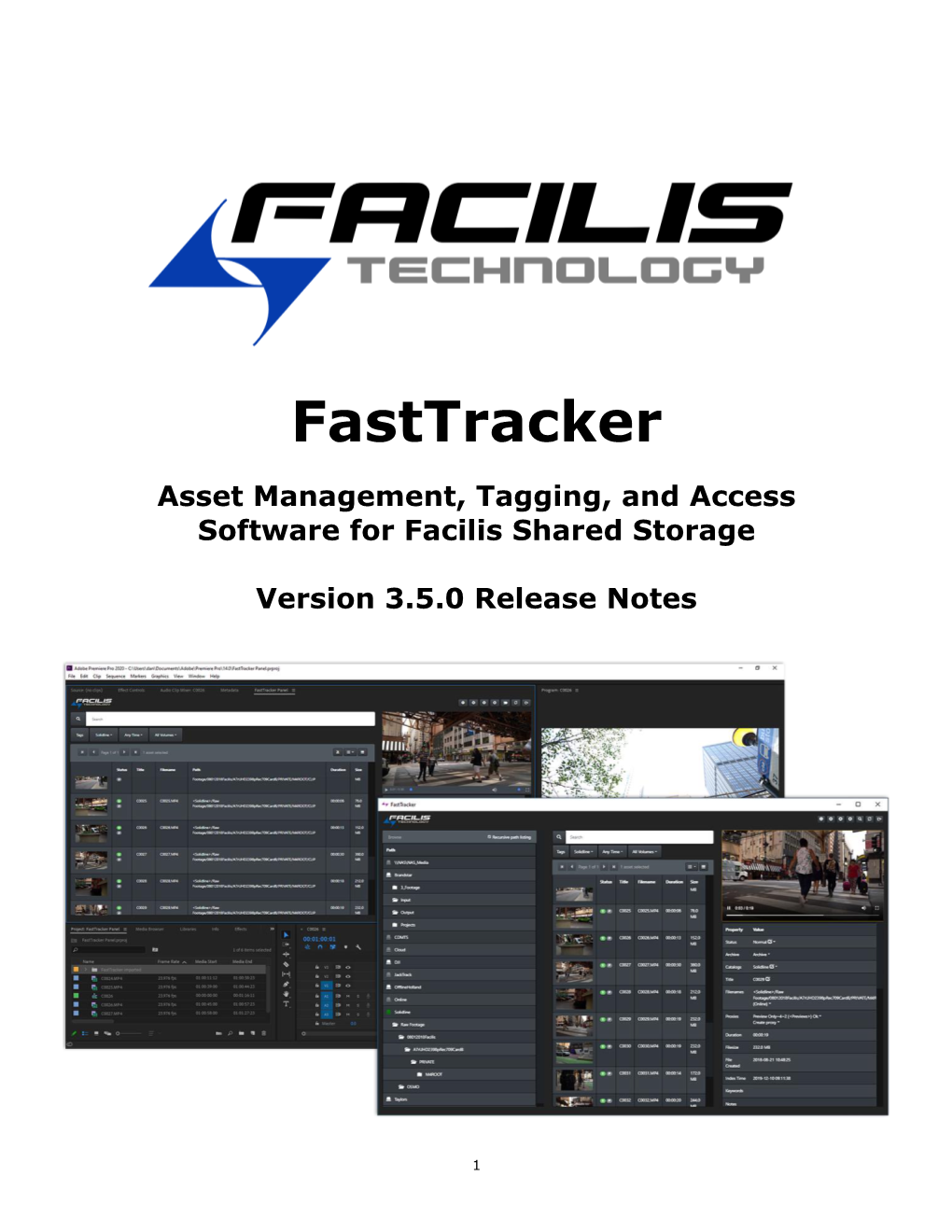 Fasttracker Release Notes