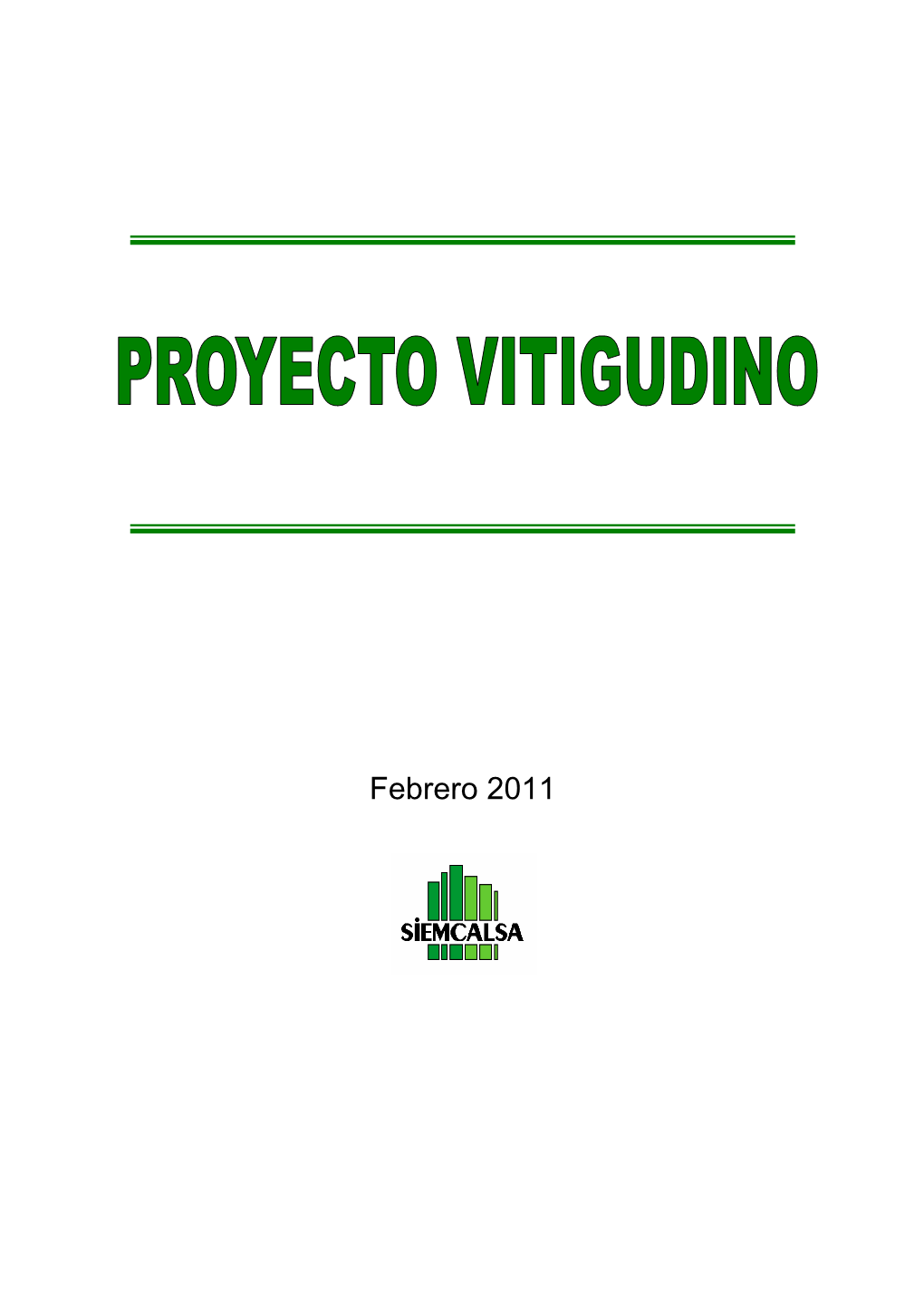 Información Del Proyecto