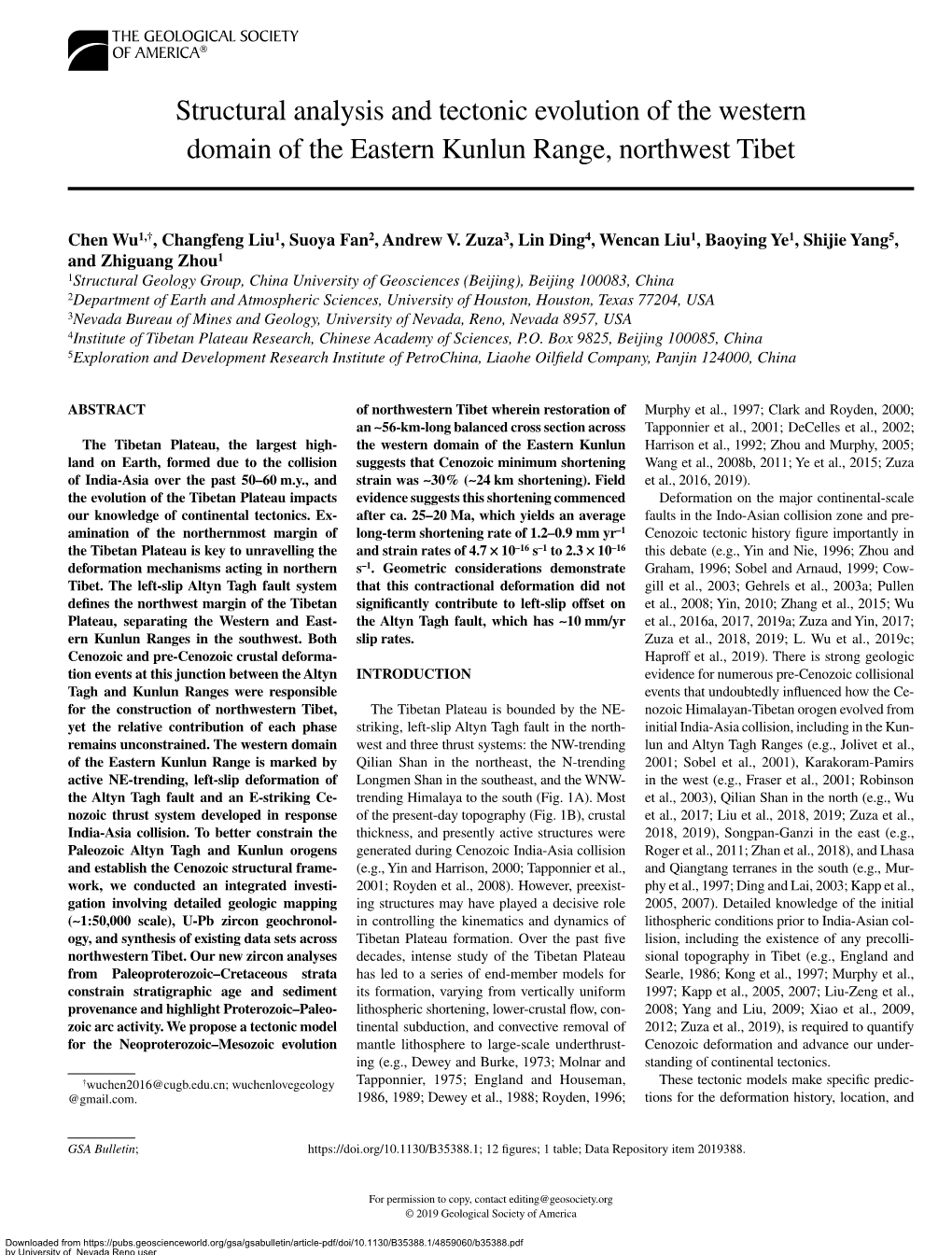 Structural Analysis and Tectonic Evolution of the Western Domain of the Eastern Kunlun Range, Northwest Tibet