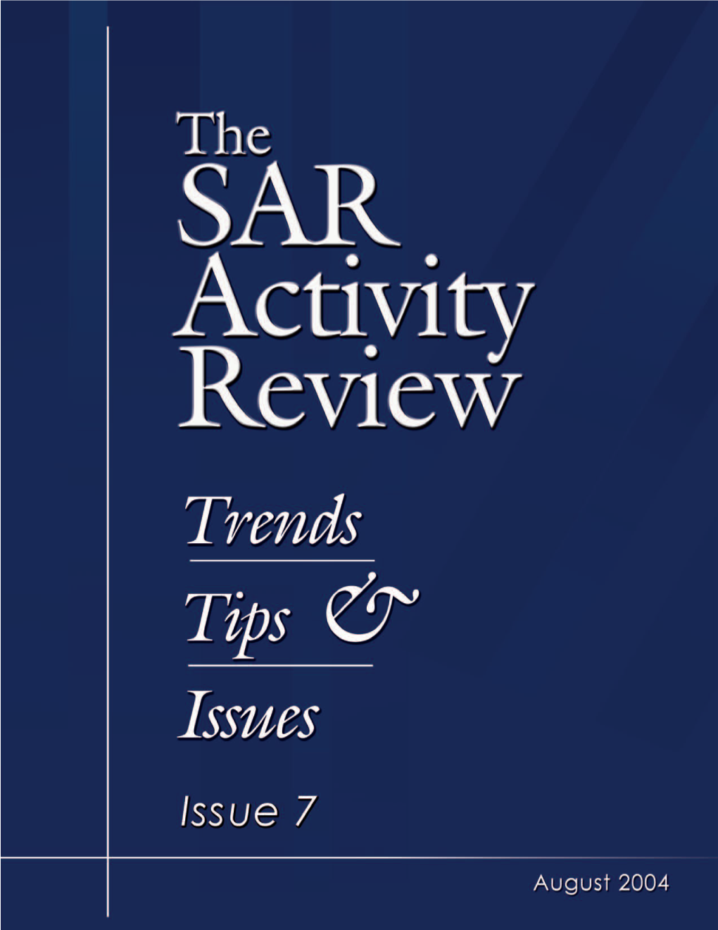 SAR Activity Review Issue 7