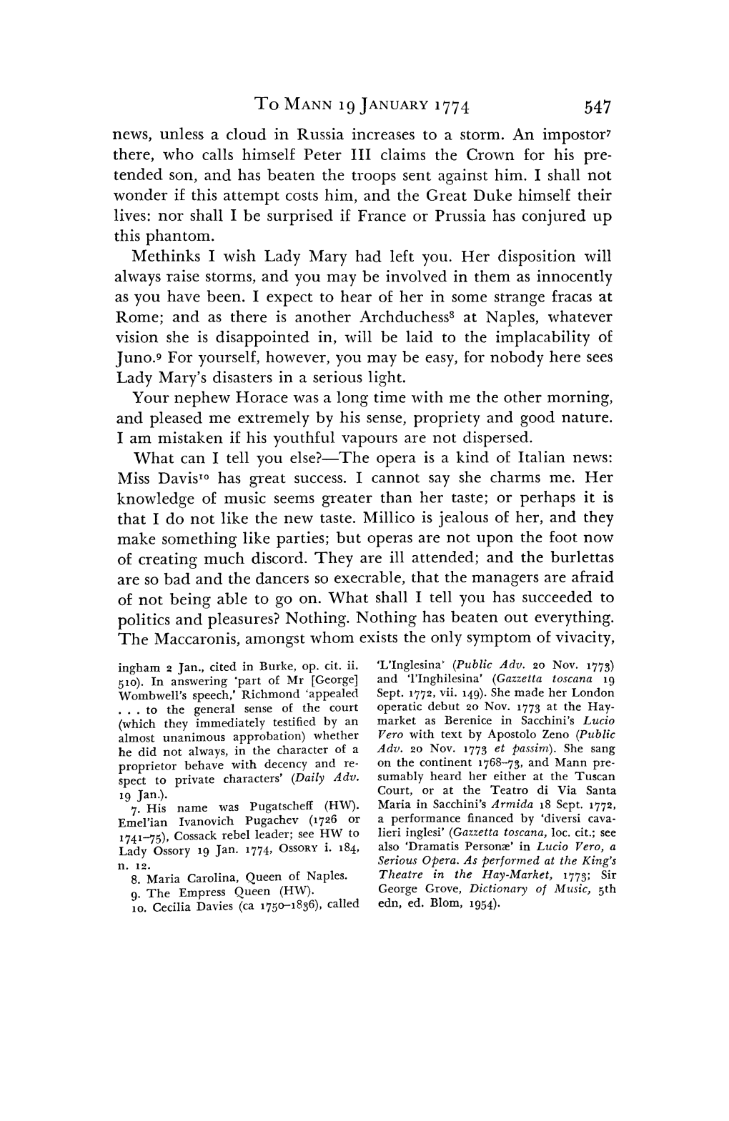 There, Who Calls Himself Peter III Claims the Crown for His Pre­ Tended Son, and Has Beaten the Troops Sent Against Him