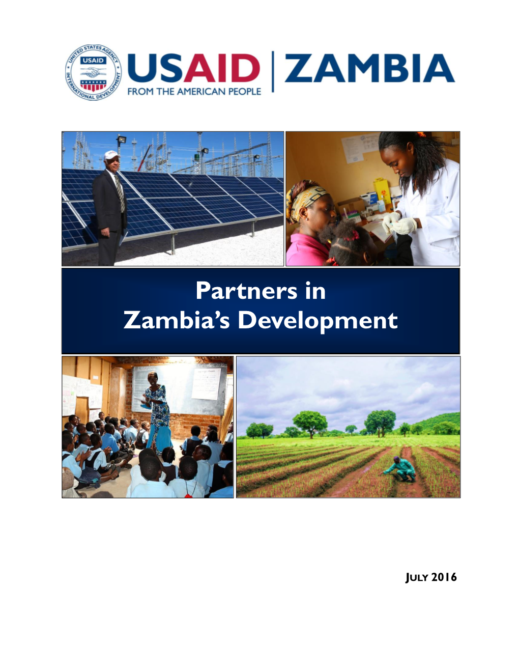 Partners in Zambia's Development