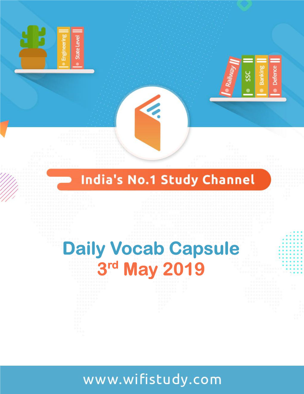 Daily Vocab Capsule 3Rd May 2019