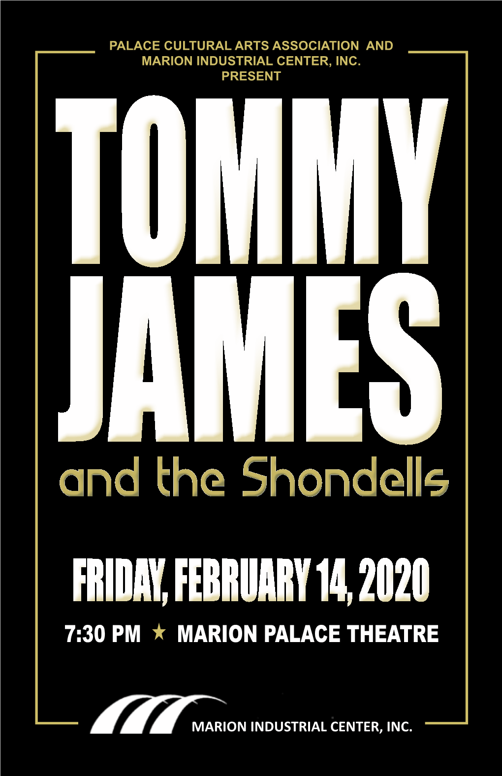 Tommy James and the Shondells Friday, February 14, 2020