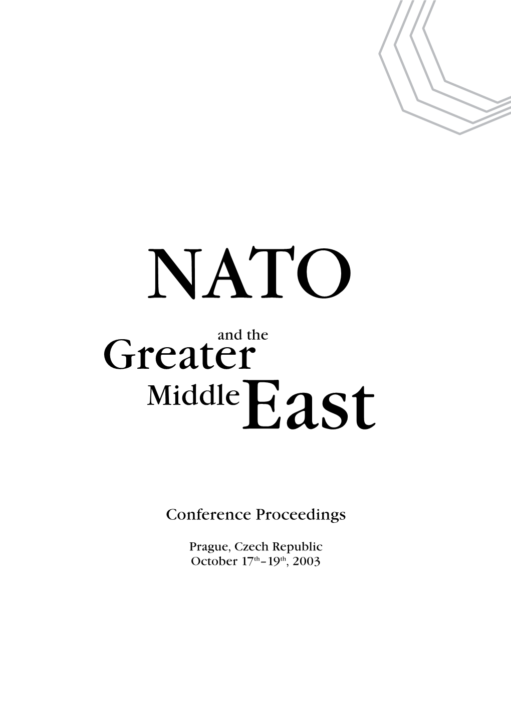 Nato and the Greater Middle East