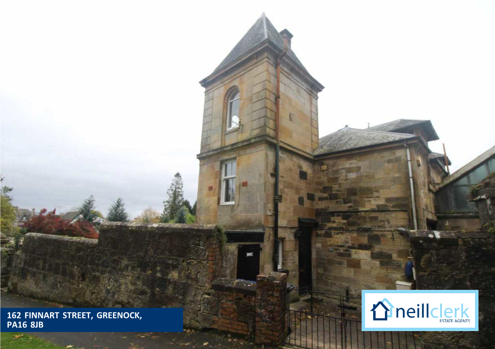 162 Finnart Street, Greenock, Pa16 8Jb