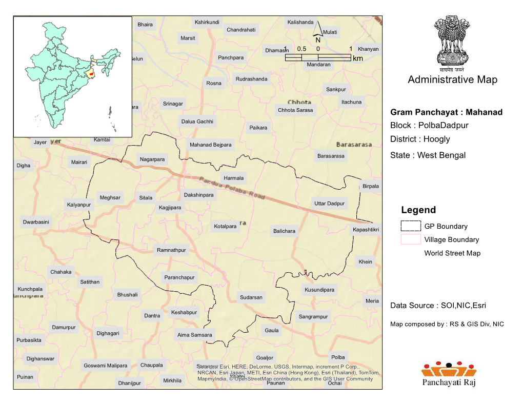 Administrative Map Sankpur Sachitara