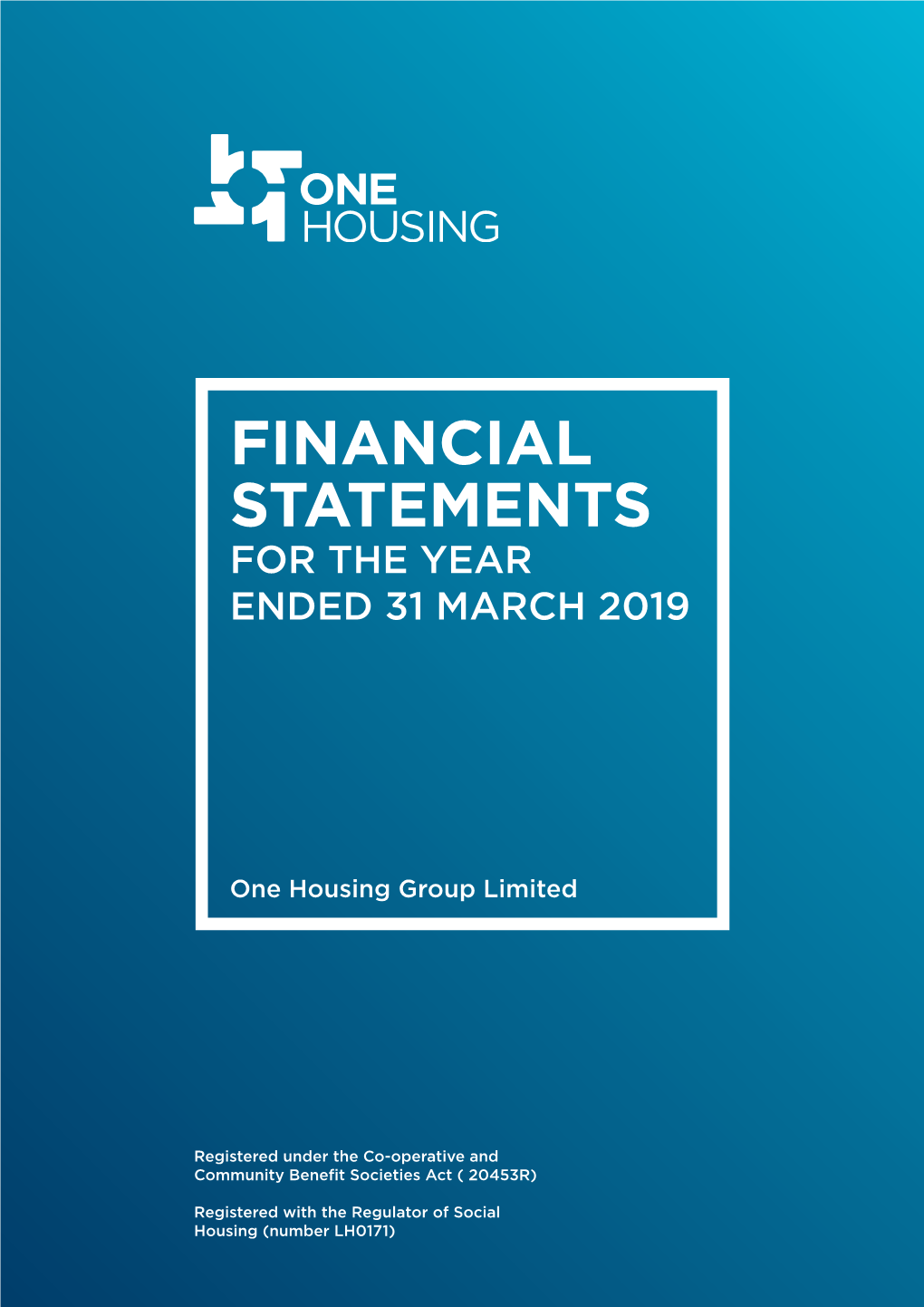 Financial Statements for the Year Ended 31 March 2019