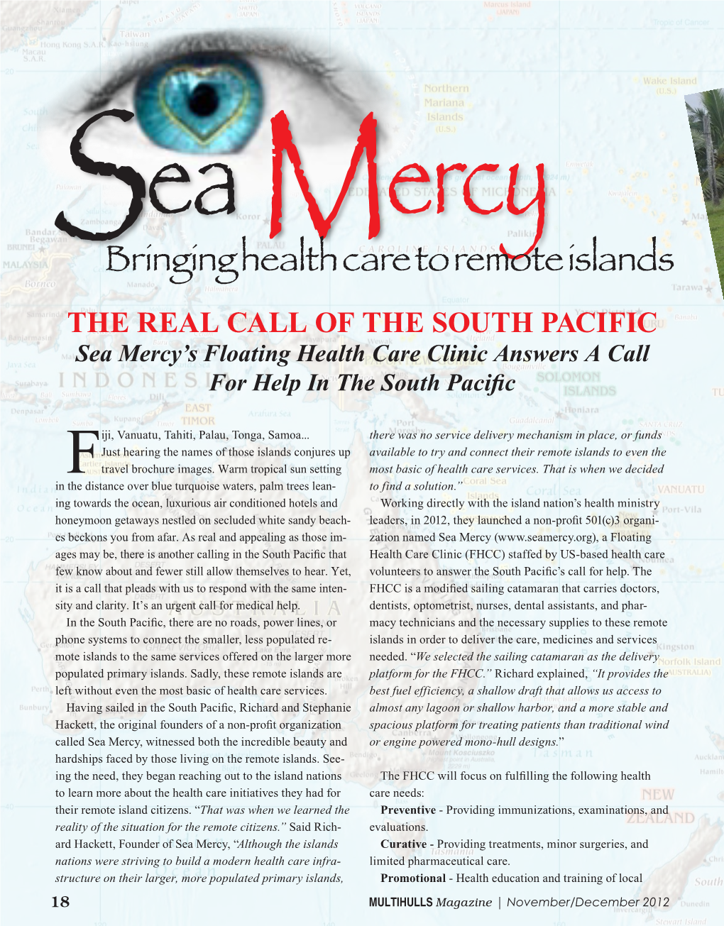 Bringing Health Care to Remote Islands