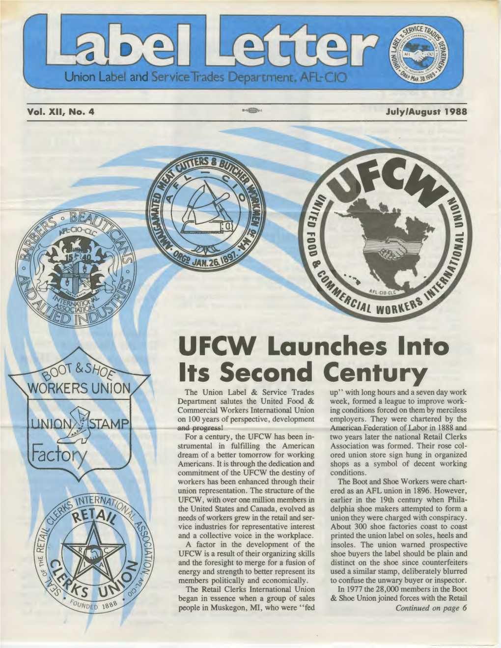 UFCW Launches Into Its Second Century