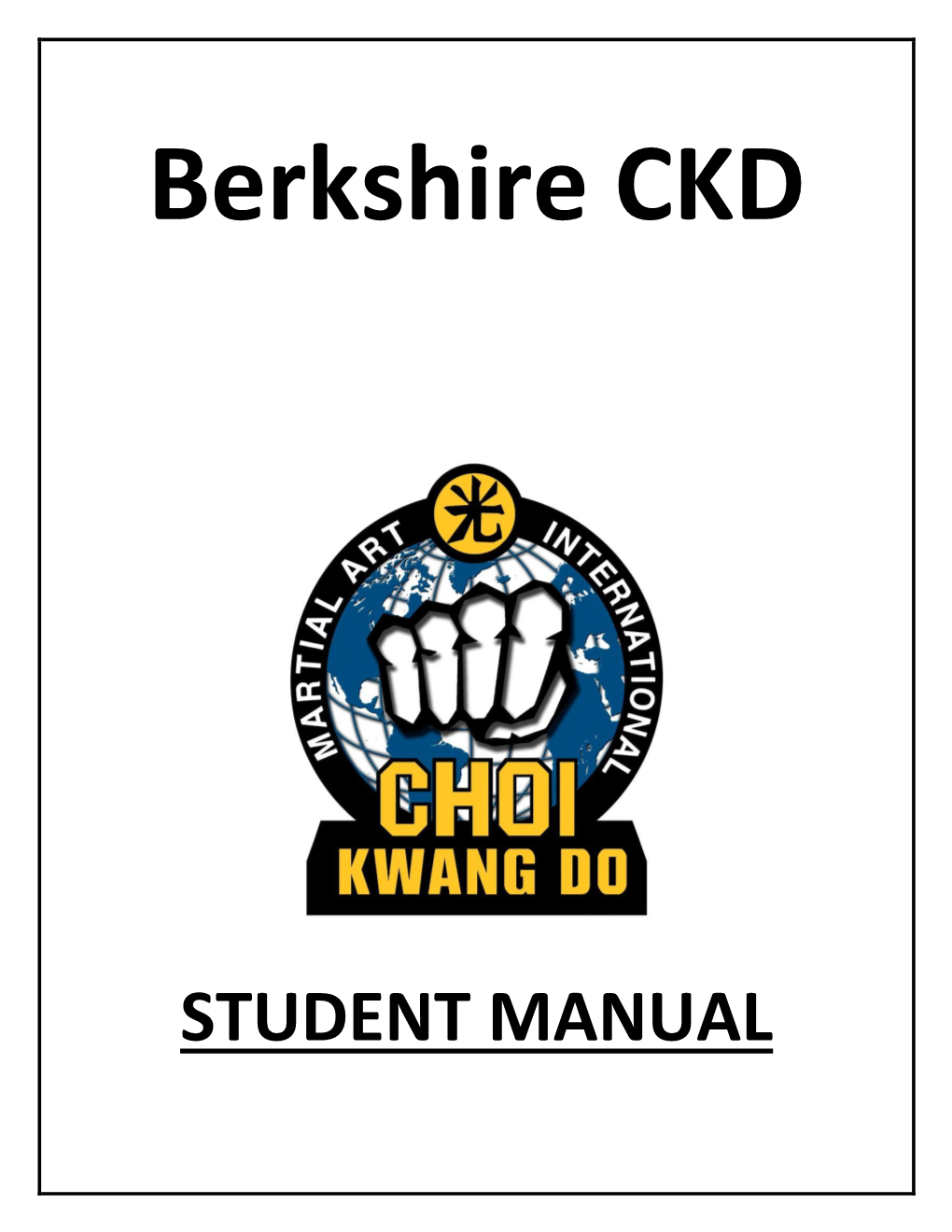 Student Manual