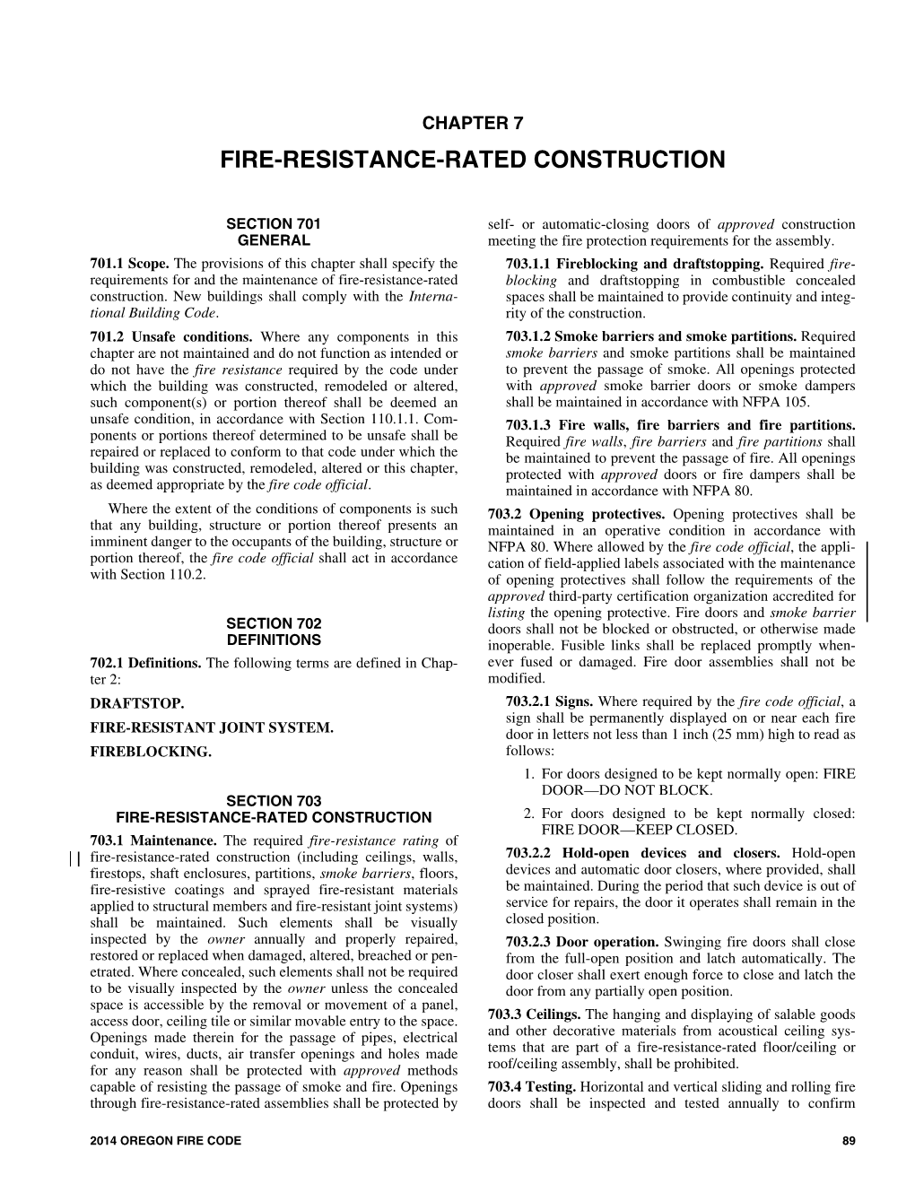 Fire-Resistance-Rated Construction