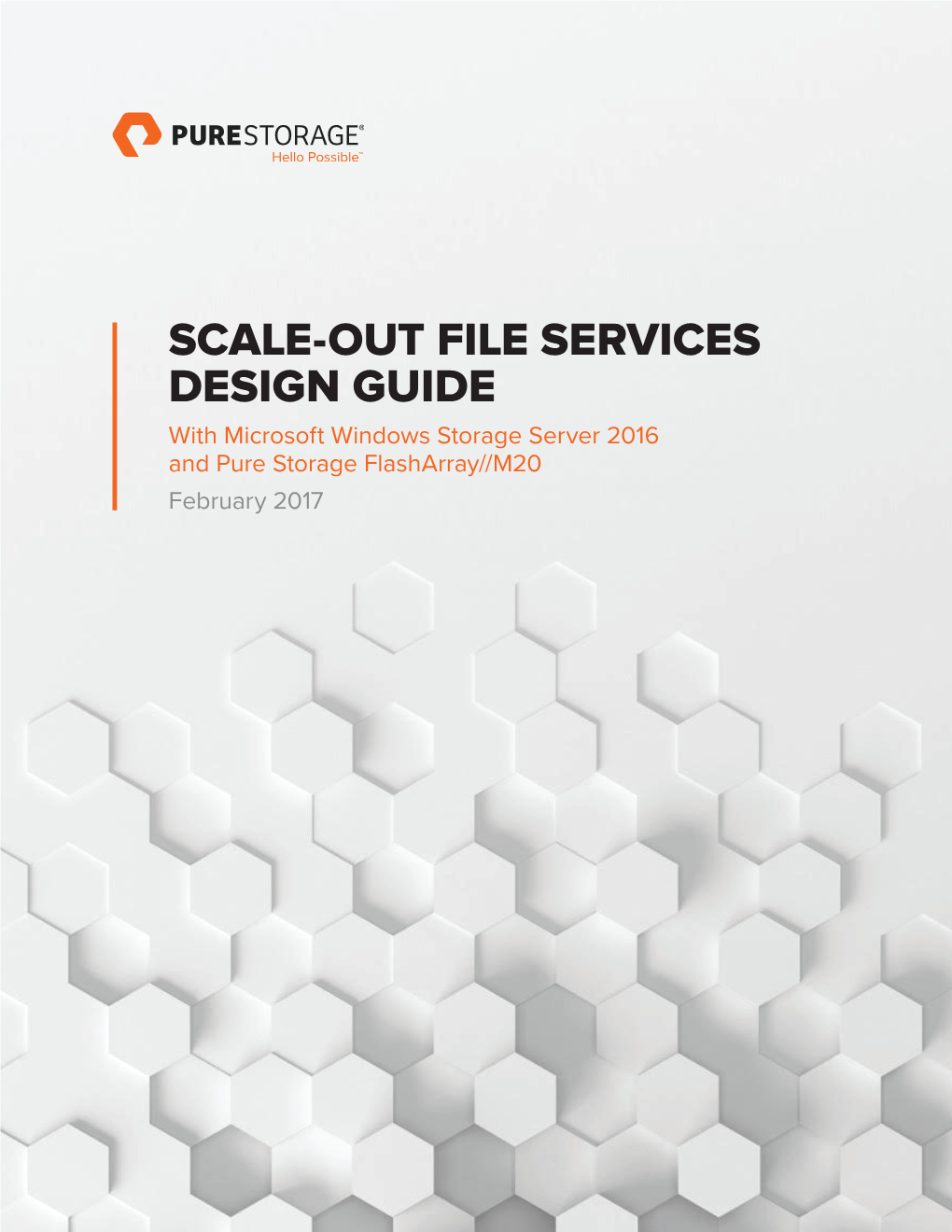 SCALE-OUT FILE SERVICES DESIGN GUIDE | Pure Storage