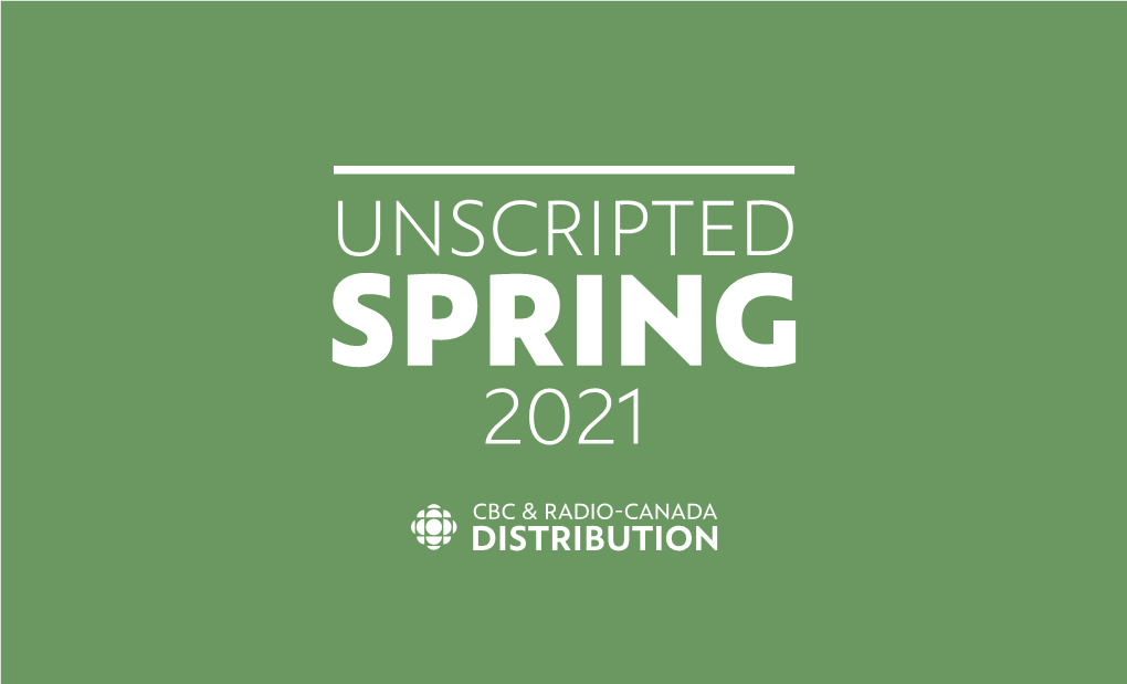 Spring 2021 Unscripted Catalogue