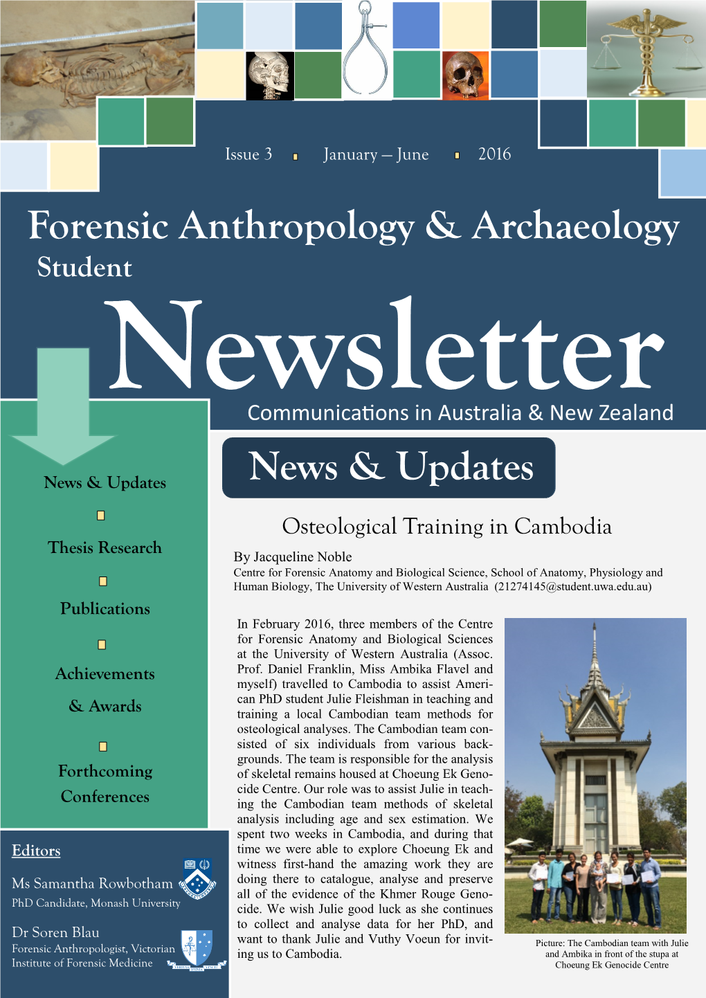 Forensic Anthropology & Archaeology News & Updates