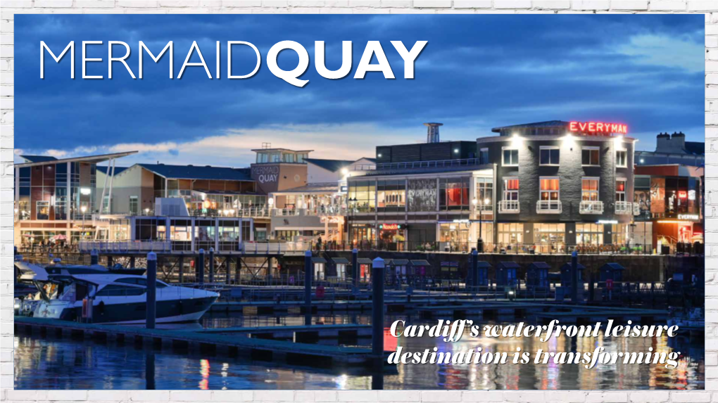 Cardiff's Waterfront Leisure Destination Is Transforming