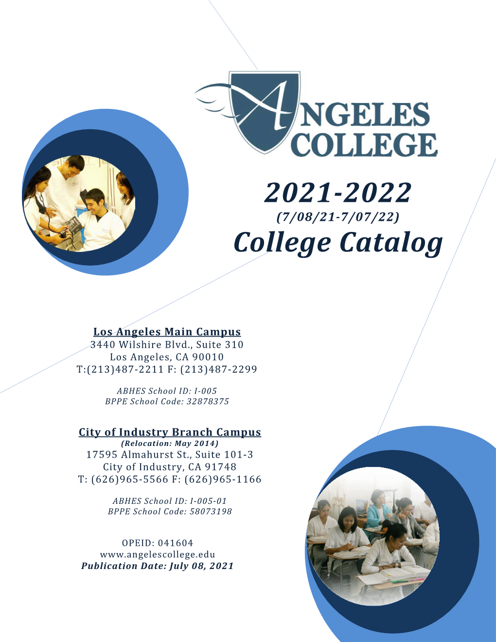 2021-2022 College Catalog