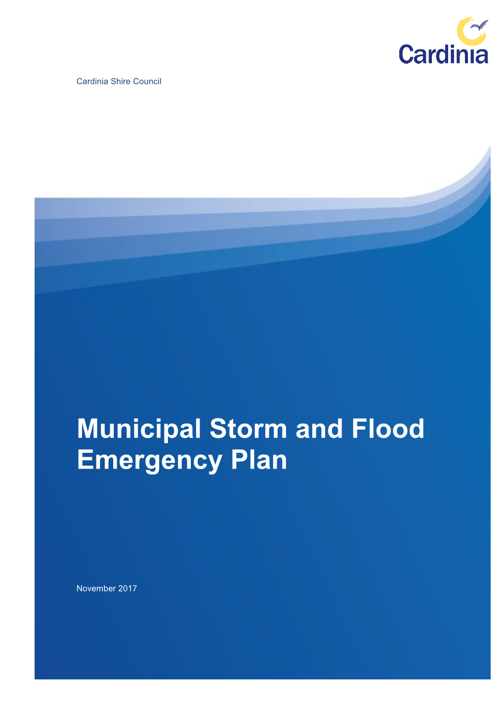 Municipal Storm and Flood Emergency Plan