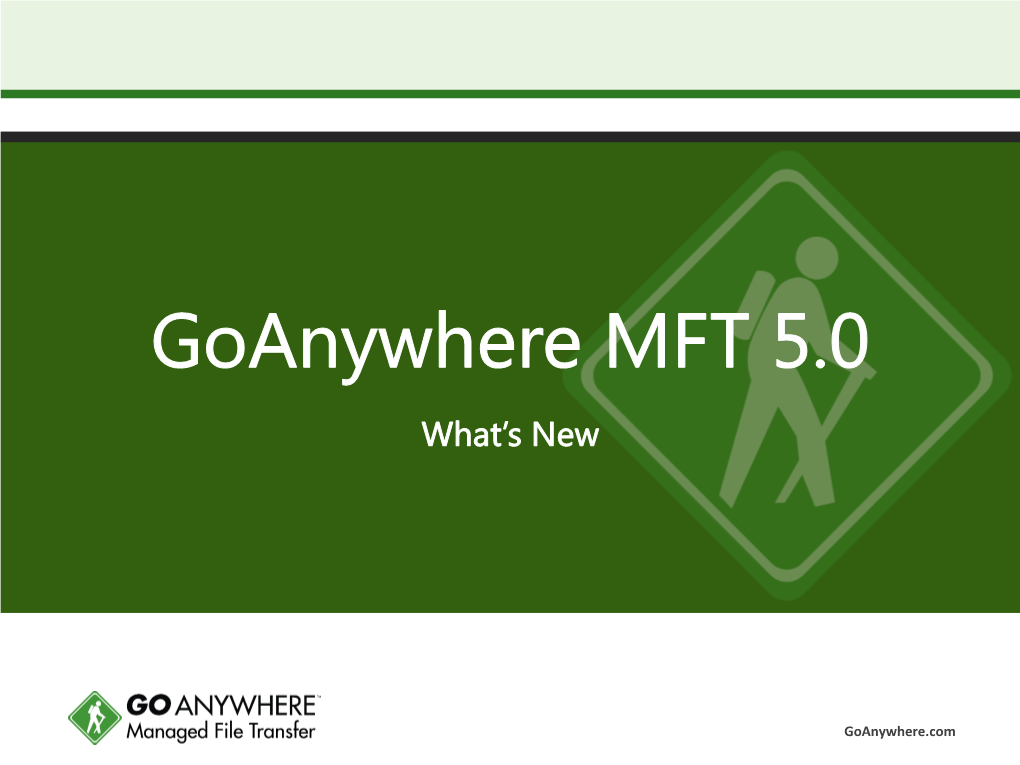 Goanywhere Managed File Transfer