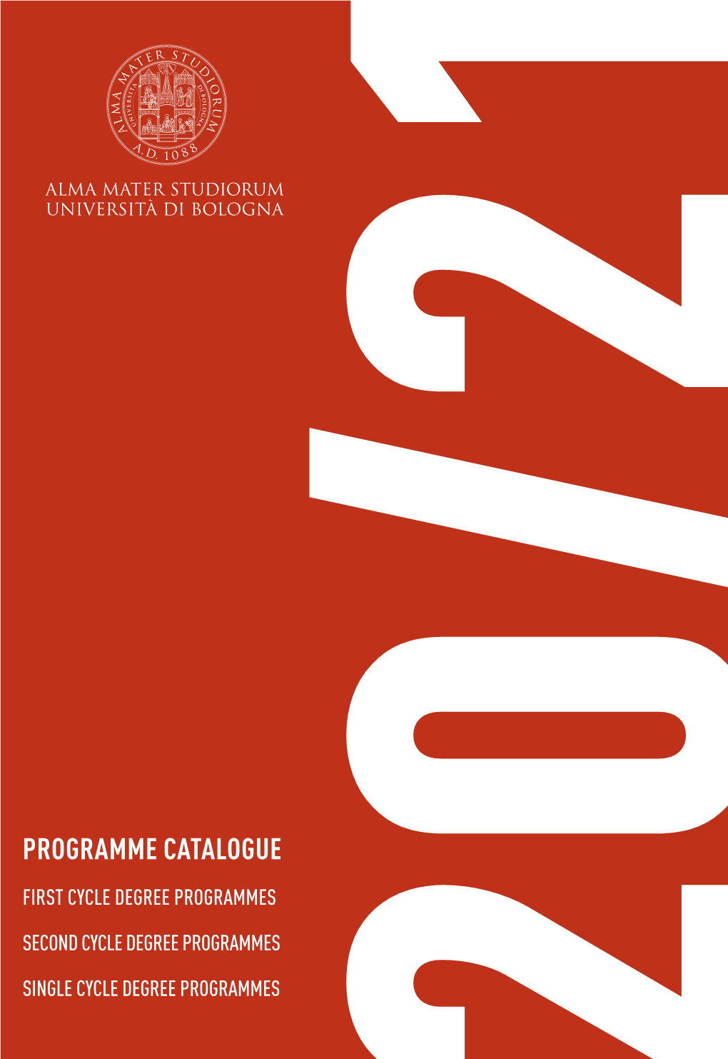 Programme Catalogue First Cycle Degree Programmes