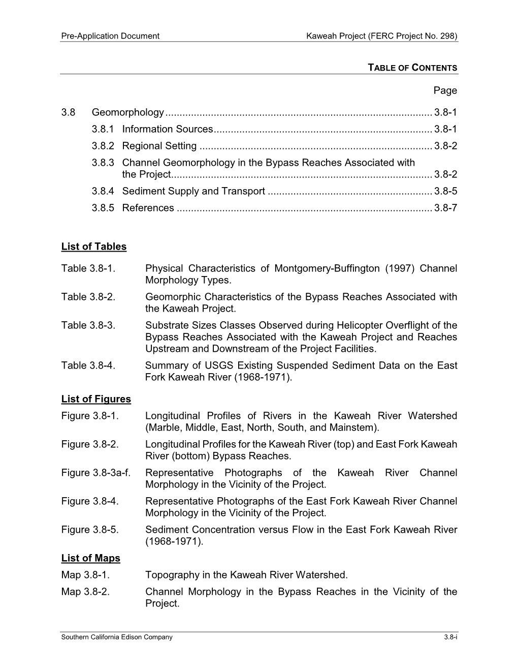 3.8 Geomorphology