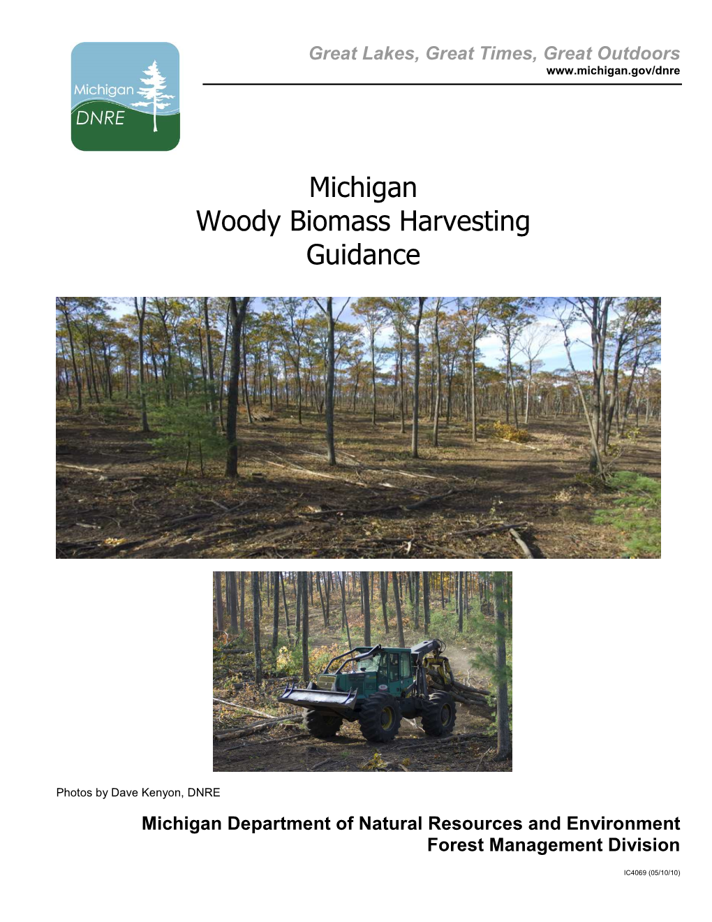 Michigan Woody Biomass Harvesting Guidance