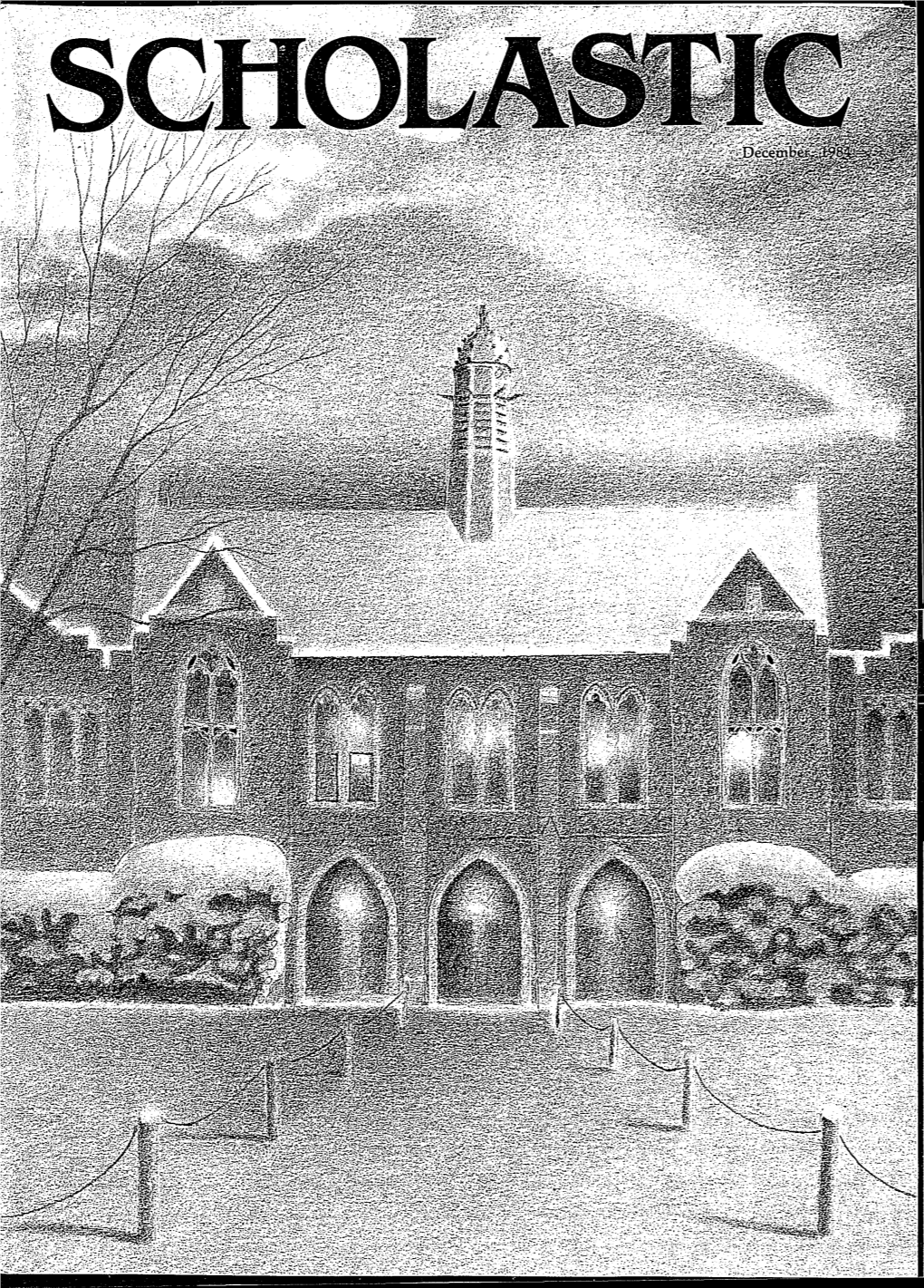 Notre Dame Scholastic, Vol. 126, No. 03 -- December 1984