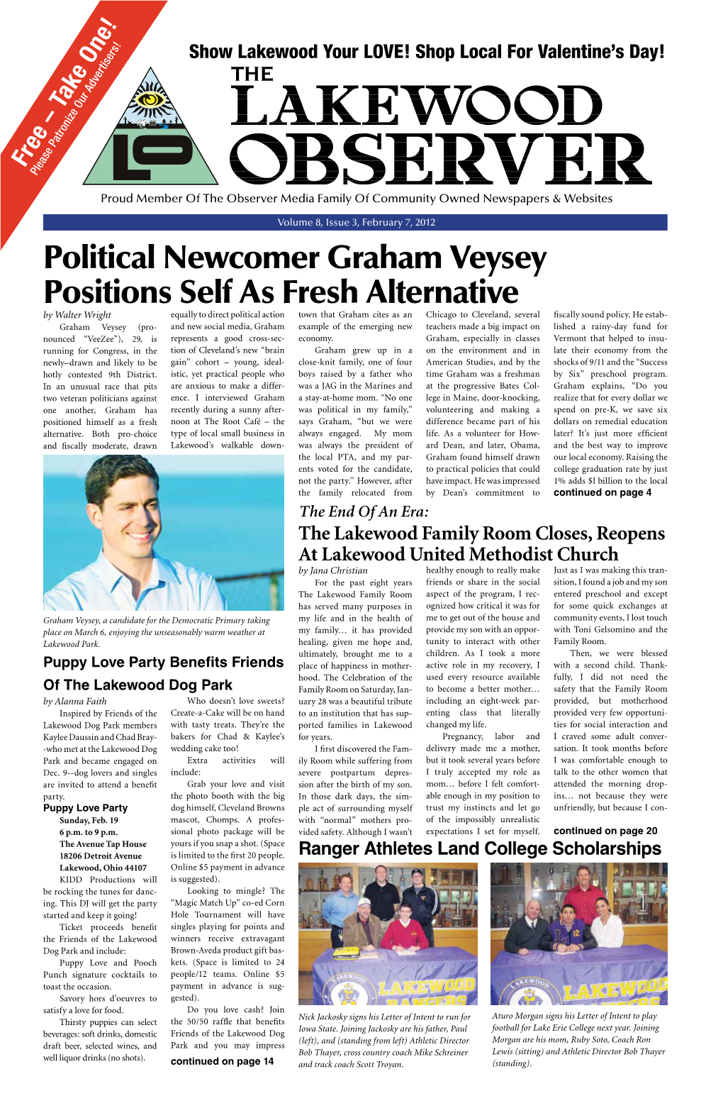 Political Newcomer Graham Veysey Positions Self As Fresh Alternative