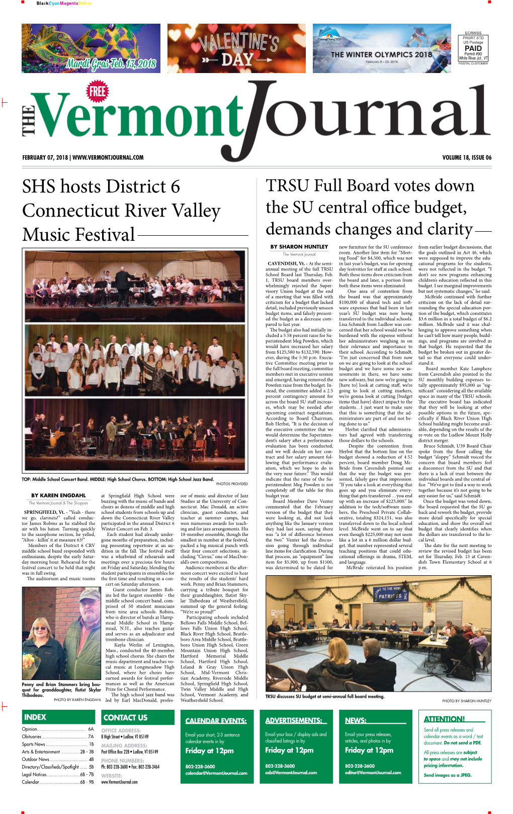 The Vermont Journal 02-07-18