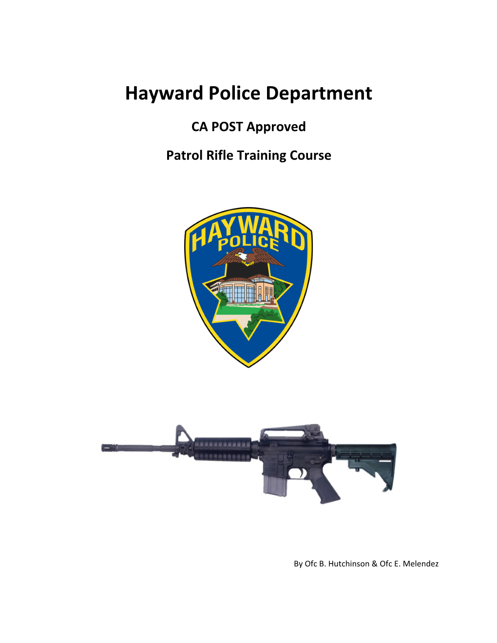 Hayward Police Department