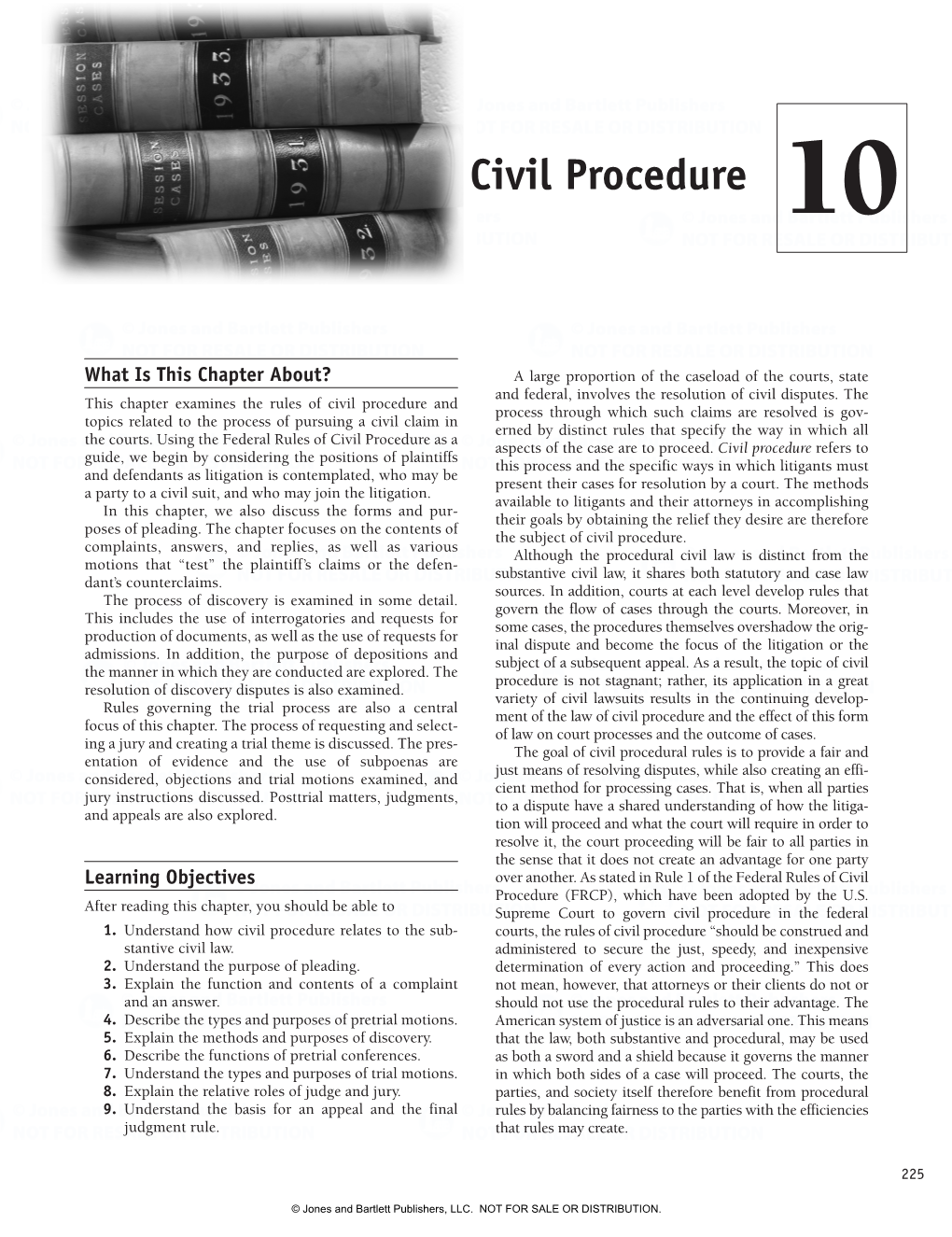 Civil Procedure 10