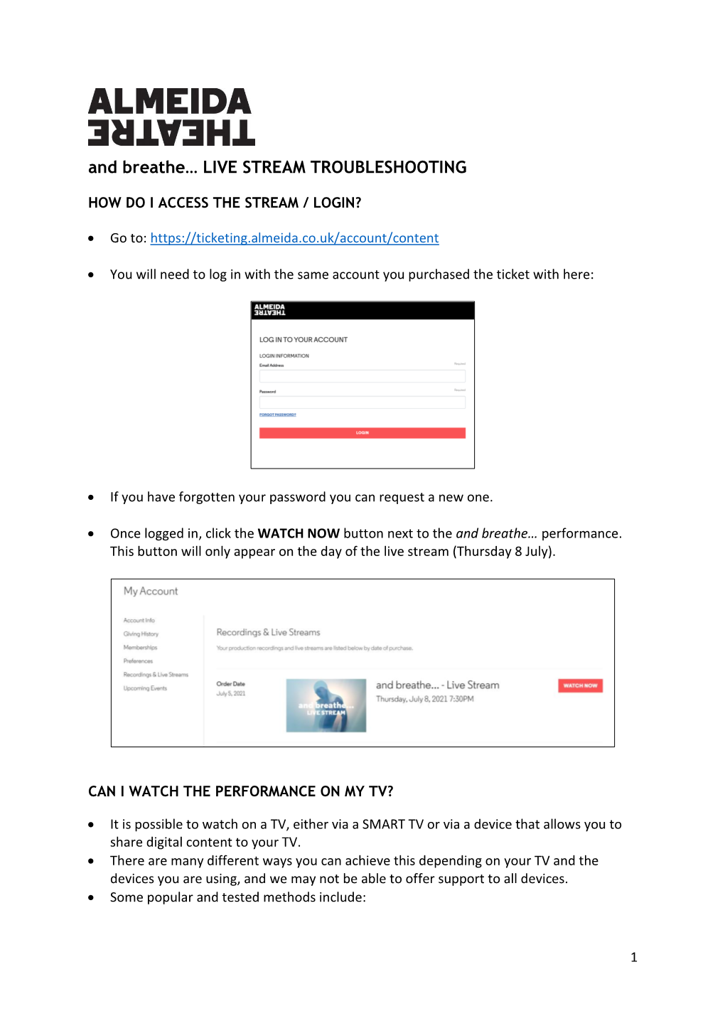 Troubleshooting Guide