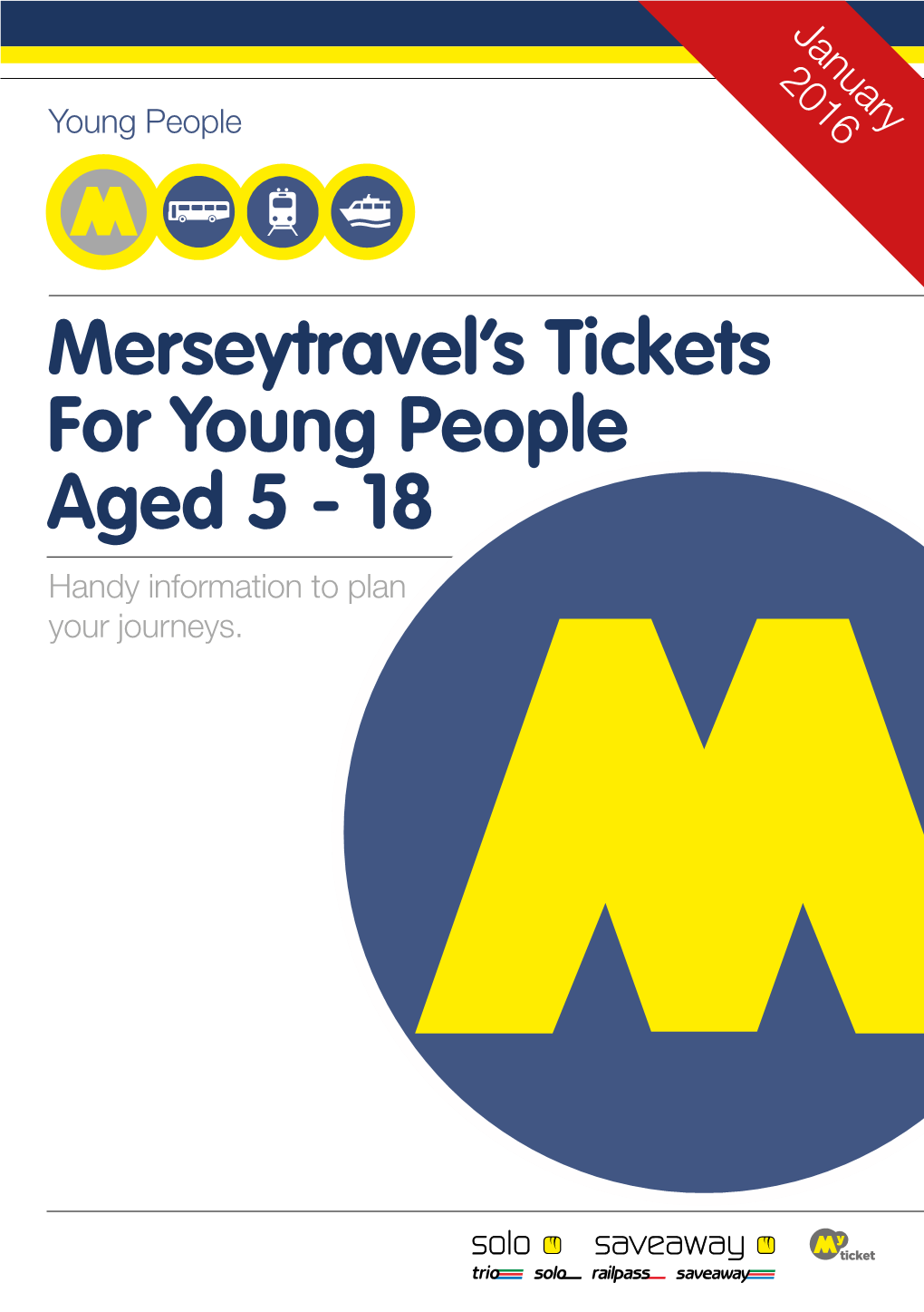 Merseytravel's Tickets for Young People Aged 5