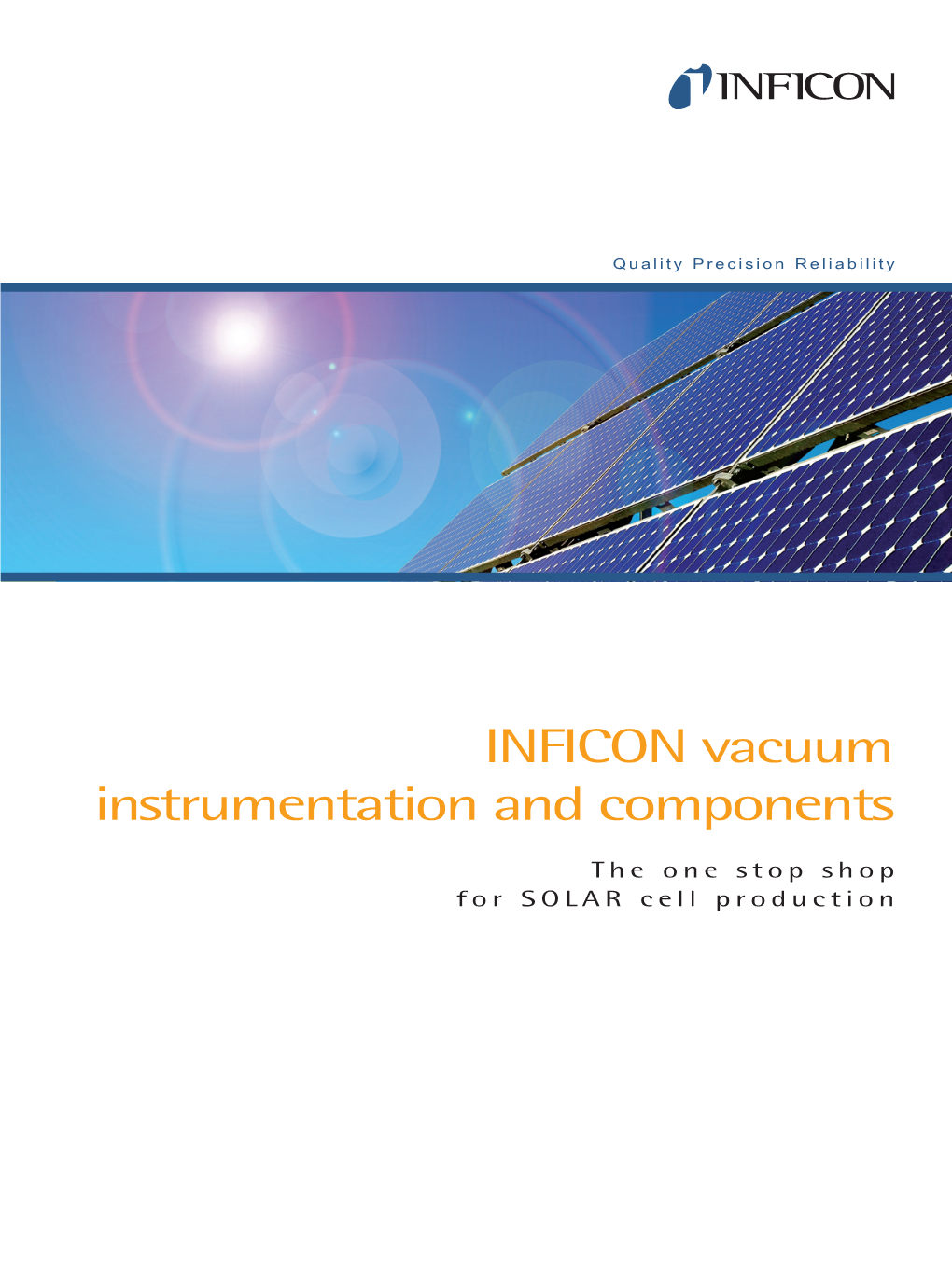 INFICON Vacuum Instrumentation and Components