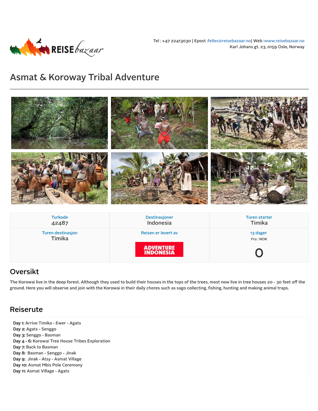 Asmat & Koroway Tribal Adventure
