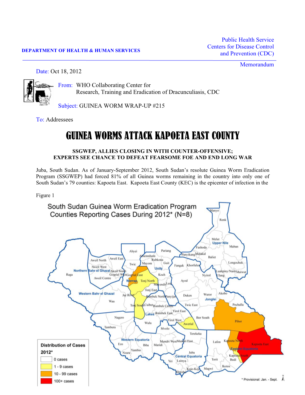 Guinea Worms Attack Kapoeta East County