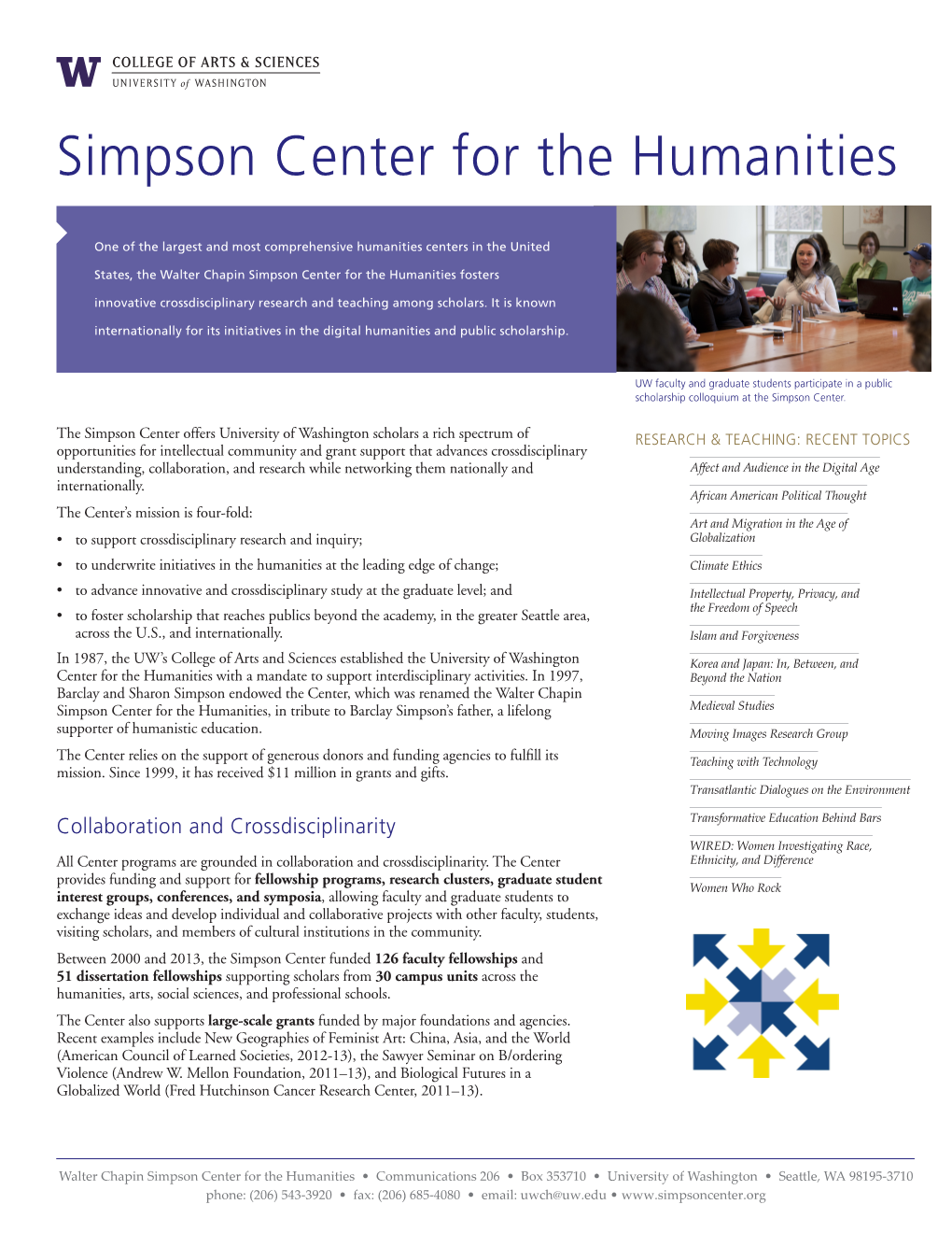 Simpson Center for the Humanities