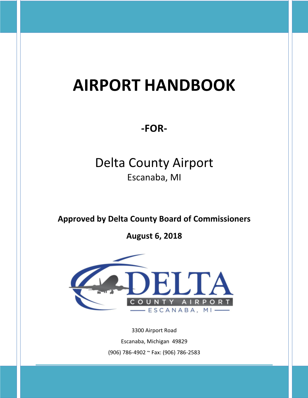 View Delta County Airport Handbook