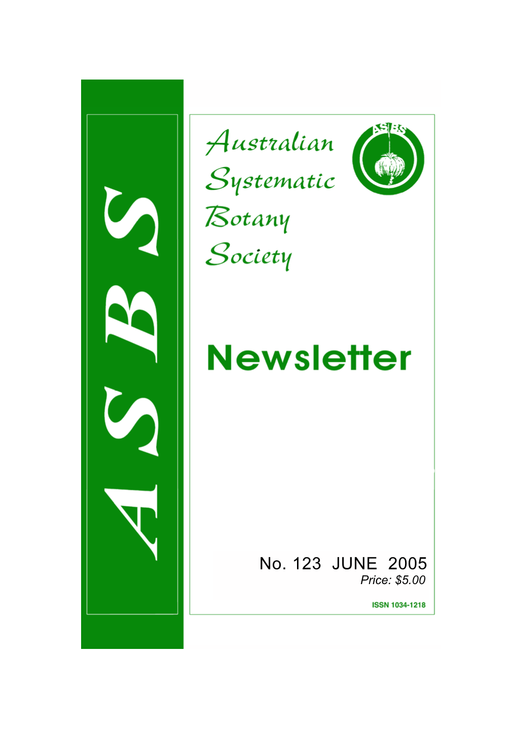 ASBS Newsletter