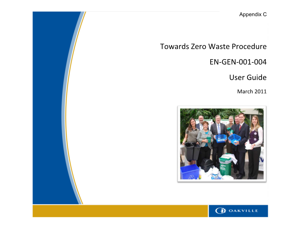 Towards Zero Waste User Guide