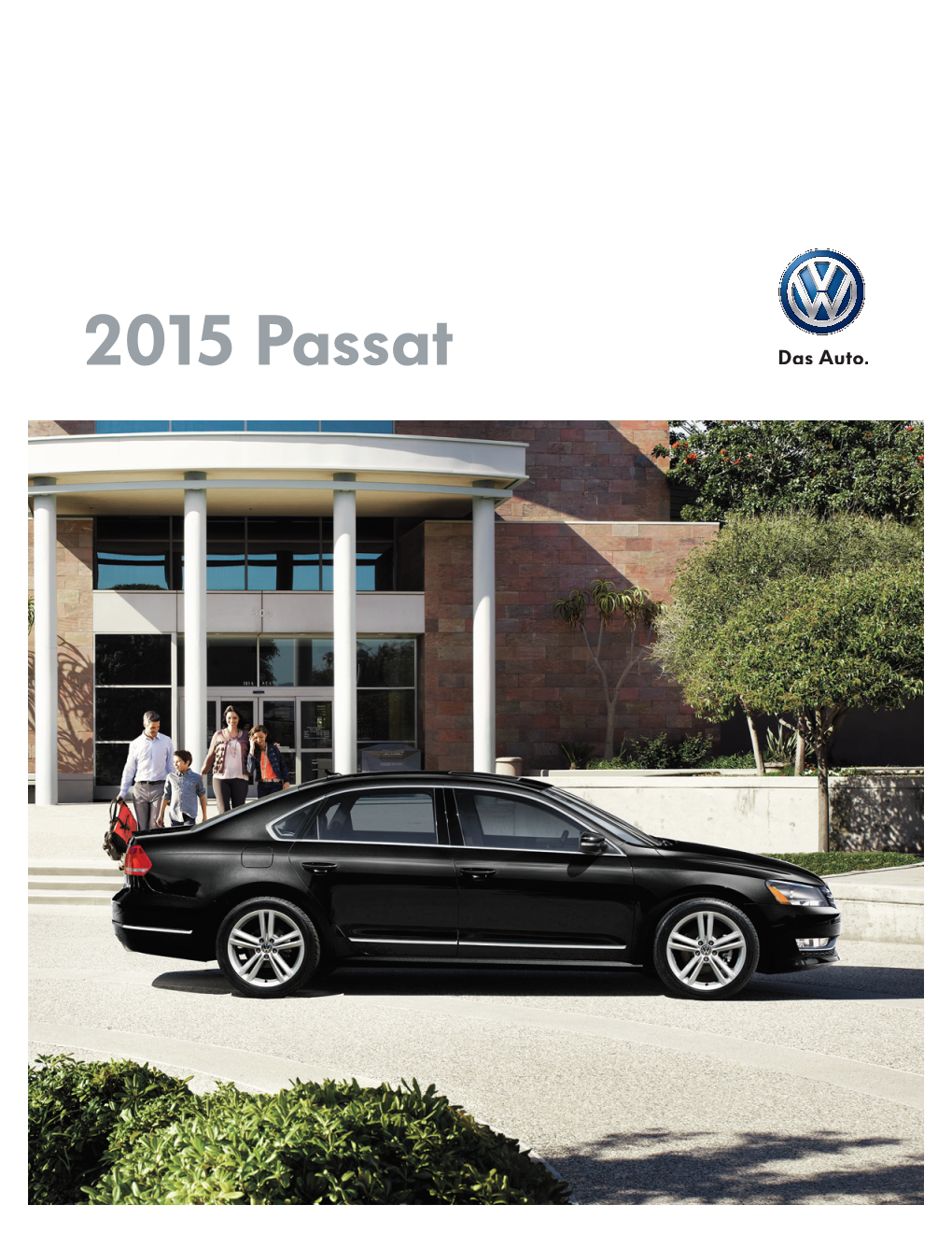 2015 Passat Business in the Front