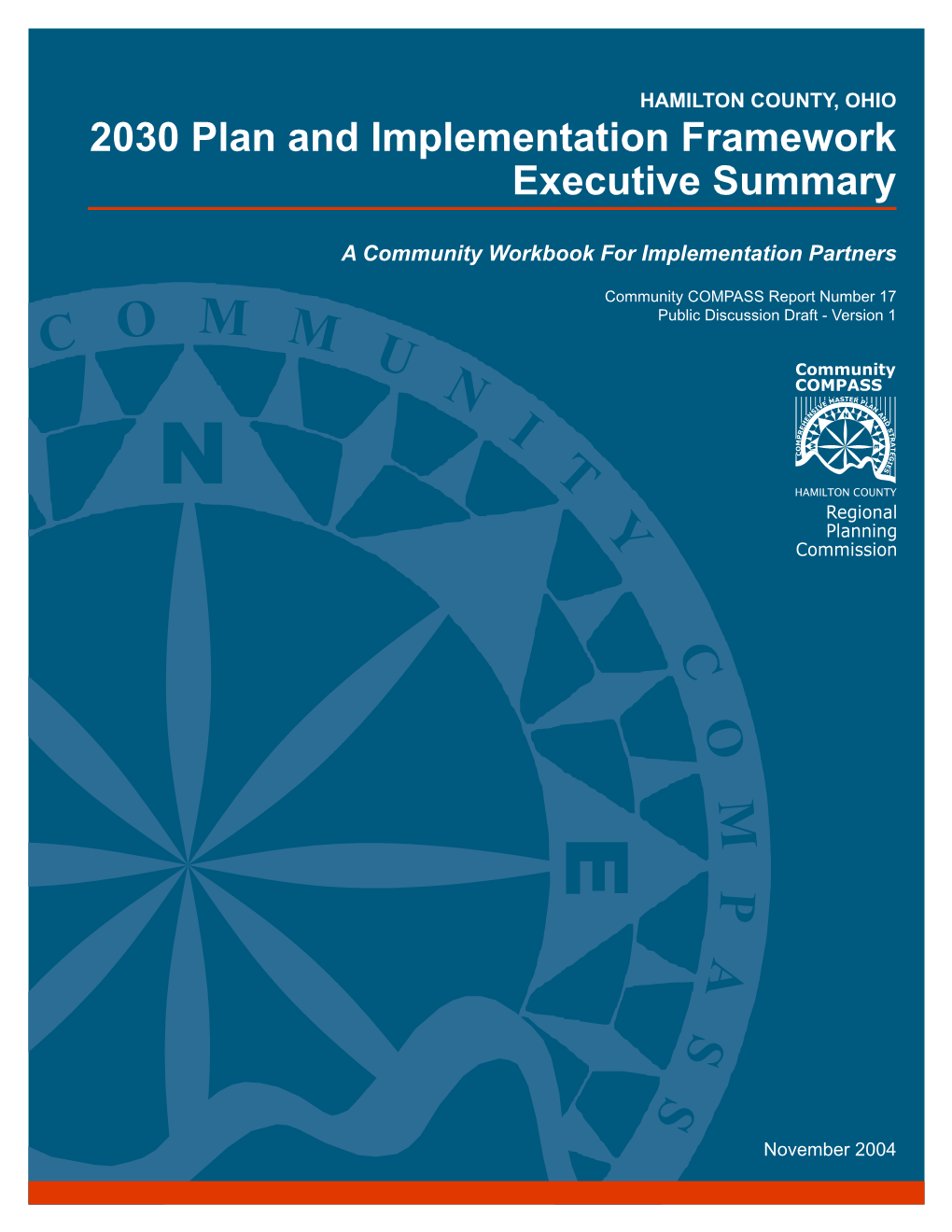 2030 Plan and Implementation Framework Executive Summary